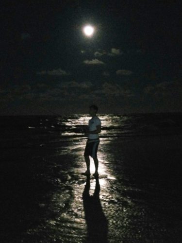 Moonlight fishing