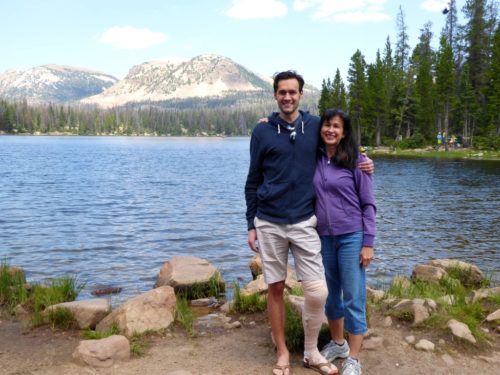Susan and Stephen at Lake